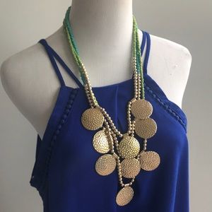 3 strand summer necklace